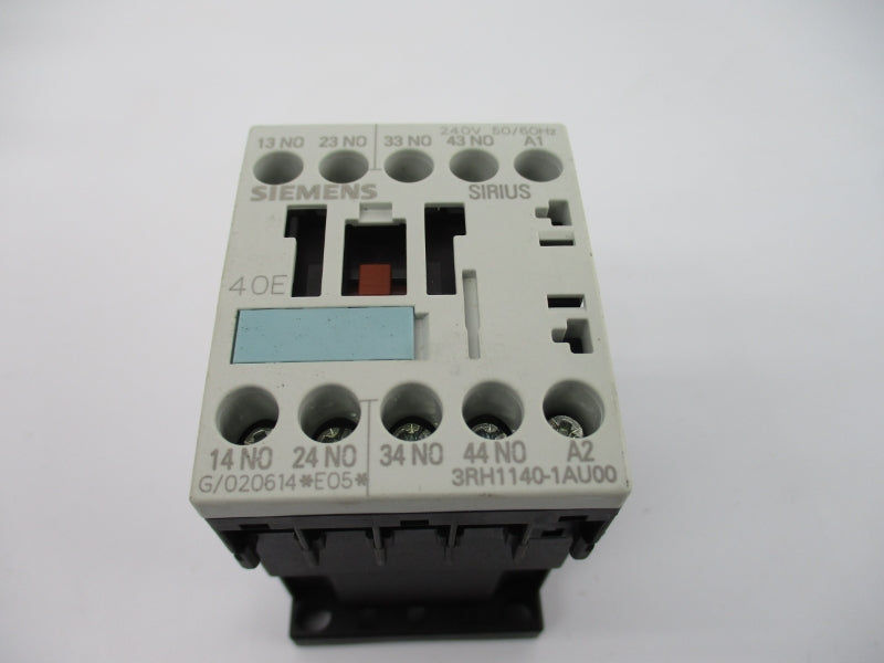 SIEMENS 3RH1140-1AU00 240V 10A NSNP