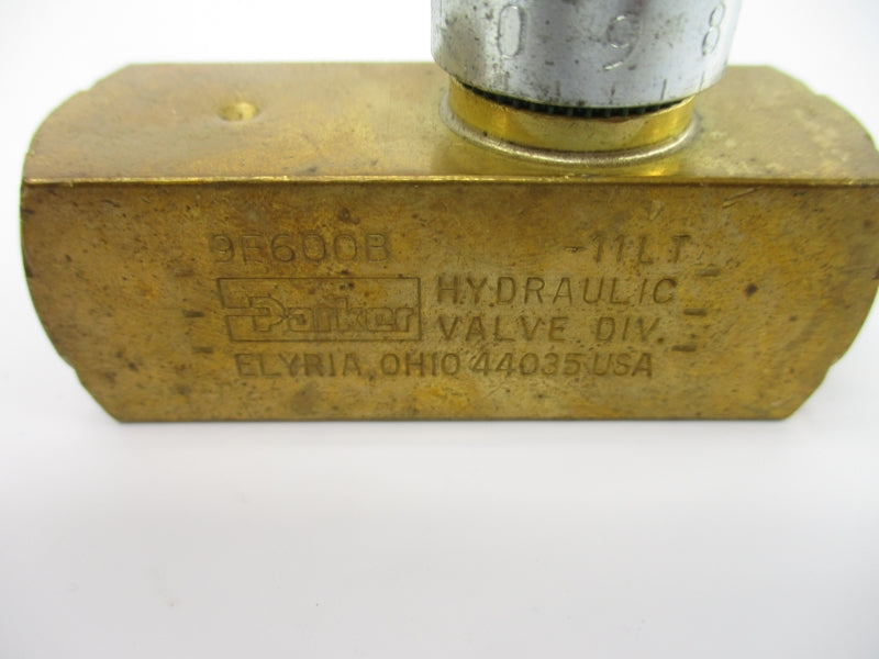 PARKER 9F600B-11LT 2000PSI NSNP
