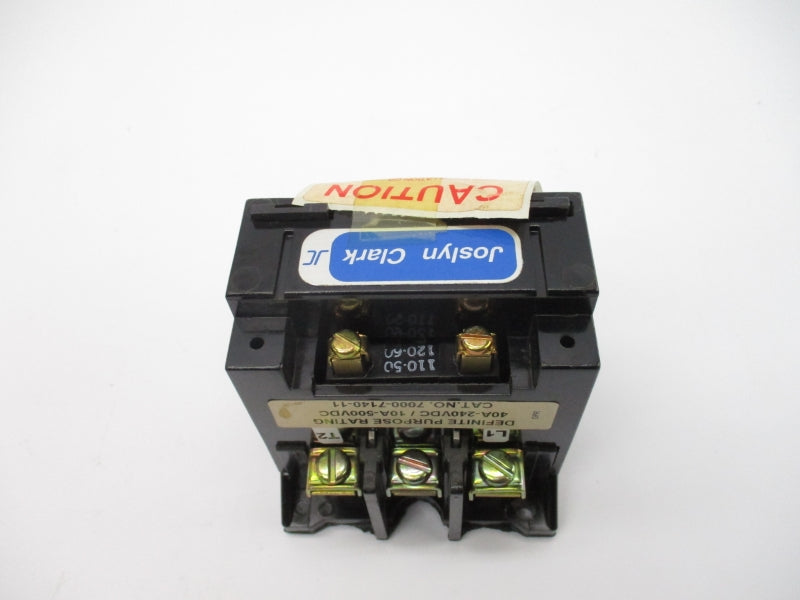 JOSLYN CLARK 7000-7140-11 110/120V 40A NSMP