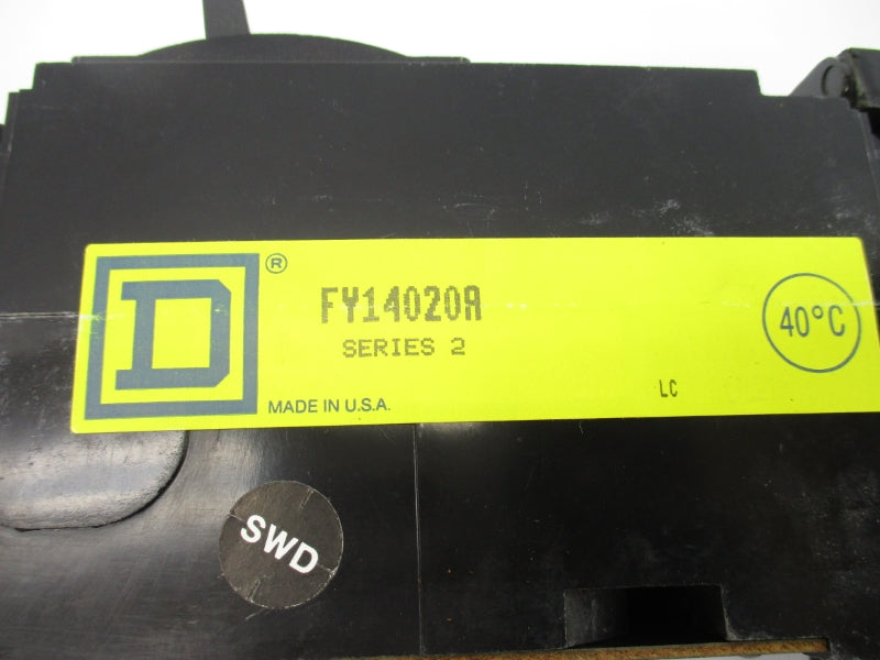 SQUARE D FY14020A SER. 2 120/277V 20A NSNP
