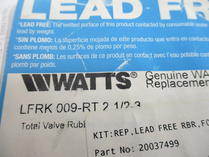 WATTS LFRK009-RT2-1/2-3 NSMP