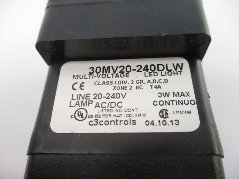 C3CONTROLS 30MV20-240DLW 20-240VAC/DC NSNP