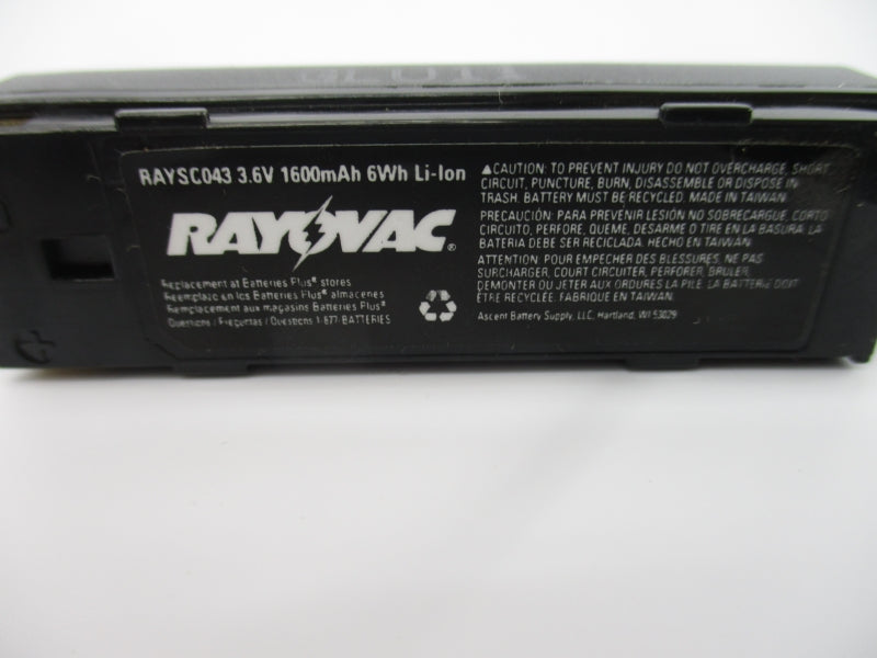 RAYOVAC RAYSC043 3.6V NSNP