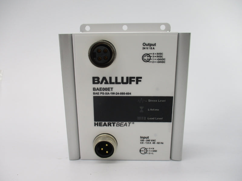 BALLUFF BAEPS-XA-1W-24-080-604 BAE00ET 100-240VAC 1.6-3.6A NSMP