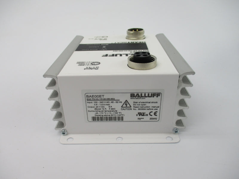 BALLUFF BAEPS-XA-1W-24-080-604 BAE00ET 100-240VAC 1.6-3.6A NSMP
