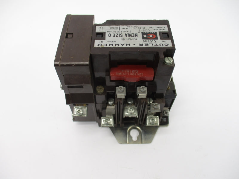 CUTLER HAMMER C10BN4 SER. A1 110/120V 18A NSNP