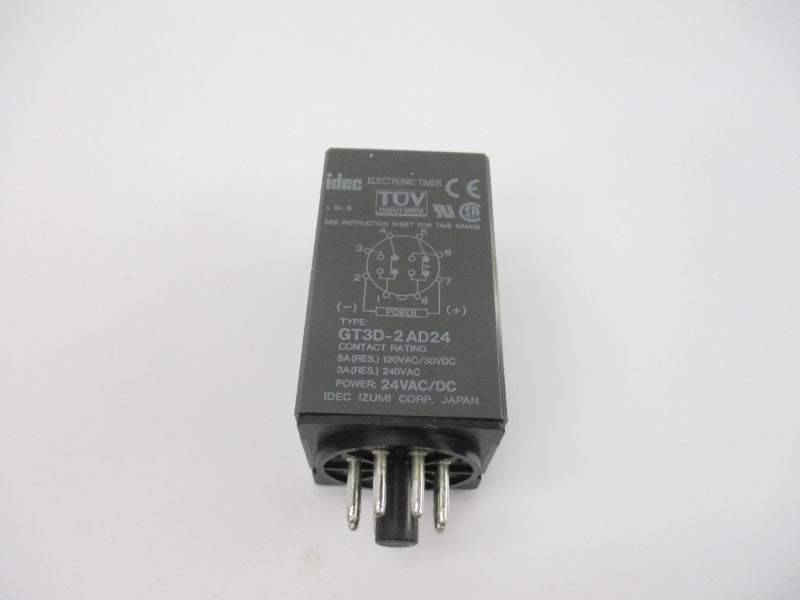 IDEC GT3D-2AD24 24VAC/DC 5A 99.9M NSMP