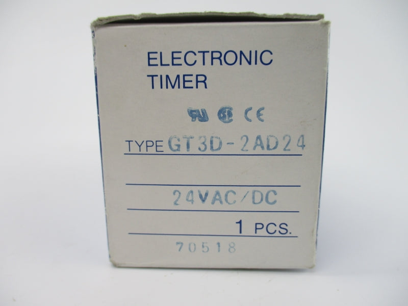 IDEC GT3D-2AD24 24VAC/DC 5A 99.9M NSMP