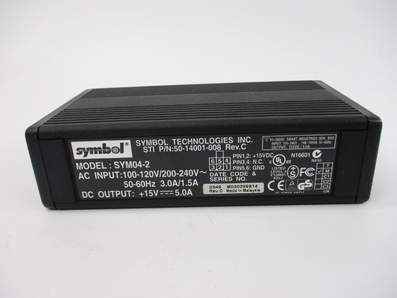 SYMBOL SYM04-2 100-120/200-240V 3.0-1.5A NSMP