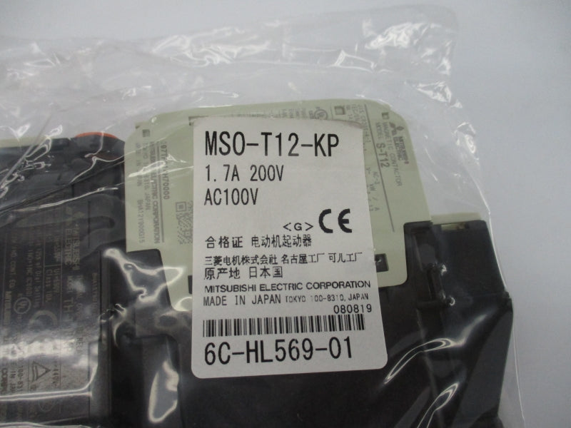 MITSUBISHI ELECTRIC MS0-T12-KP 200VAC 1.7A NSMP