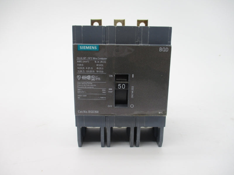 SIEMENS BQD350 277V 50A NSMP