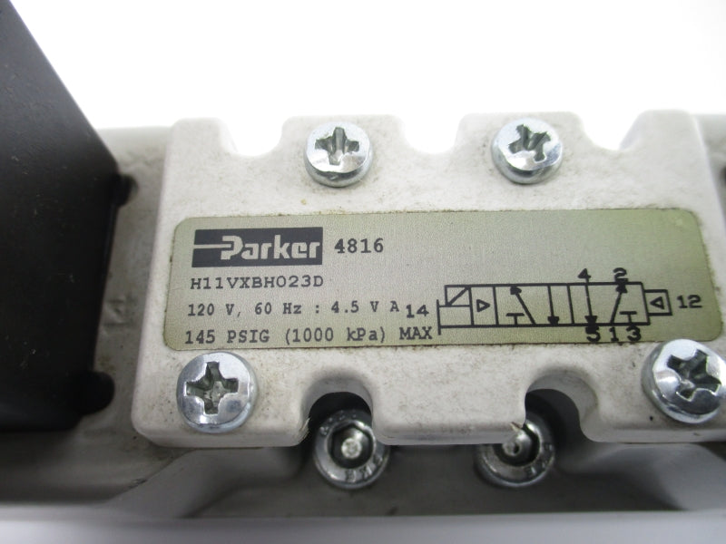 PARKER H11VXBH023D 120V 145PSI NSNP