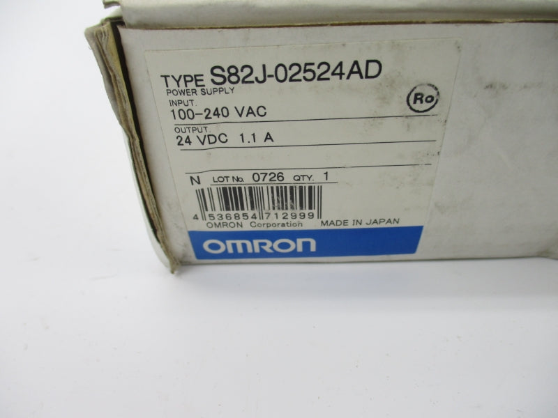 OMRON S82J-02524AD 100-240VAC 1.1A NSMP