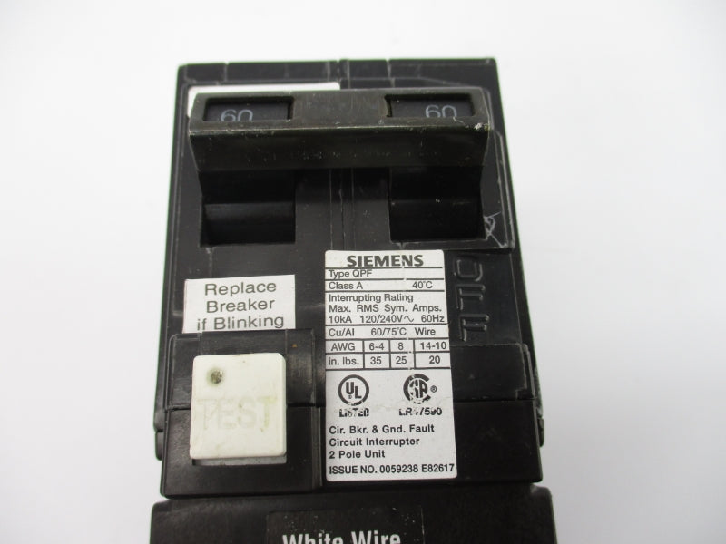 SIEMENS QPF260 120/240V 60A UNMP