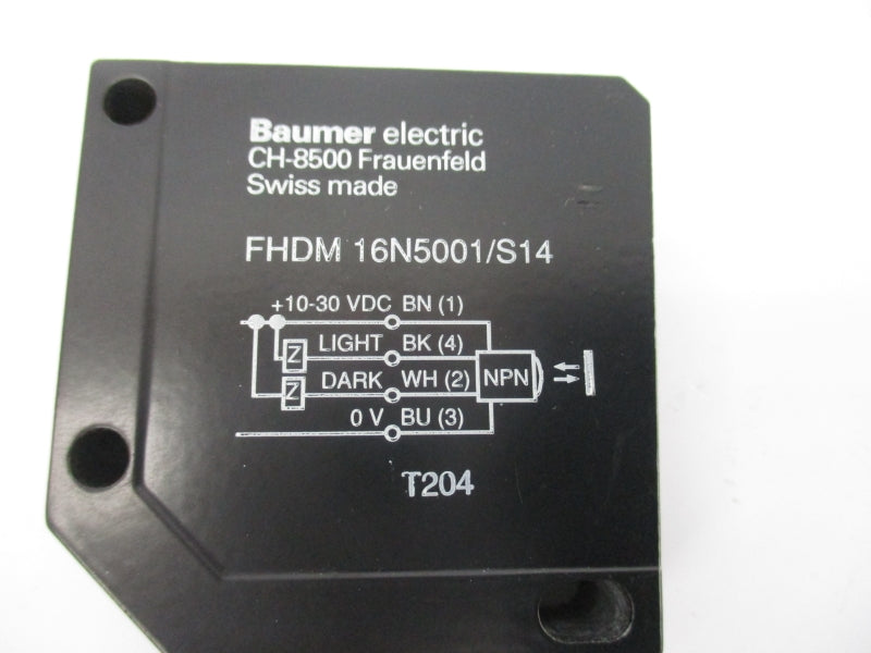 BAUMER ELECTRIC FHDM16N5001/S14 10-30VDC NSNP