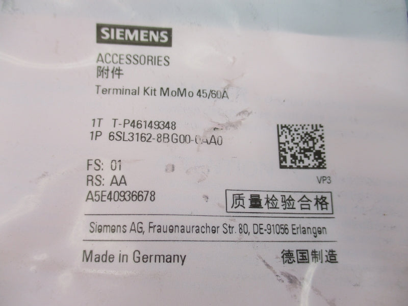 SIEMENS 6SL3162-8BG00-0AA0 NSMP