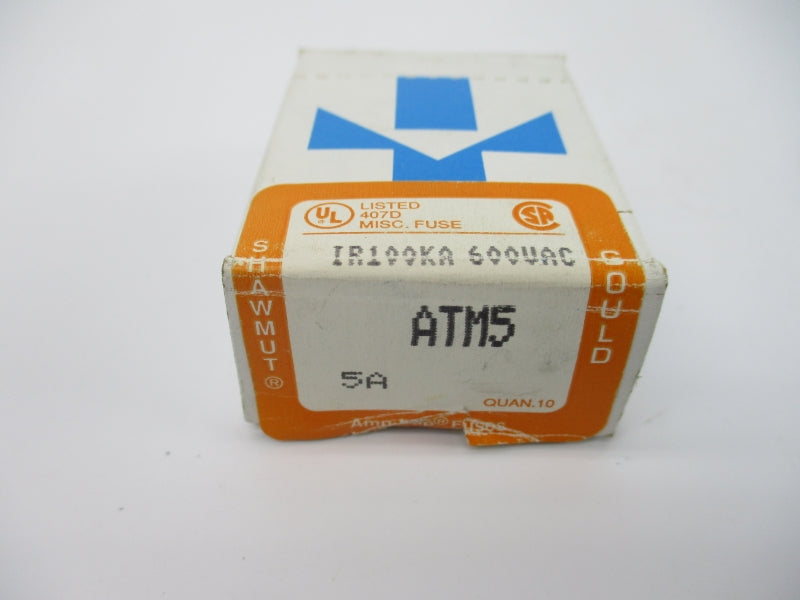 GOULD ATM5 600VAC 5A (PKG OF 10) NSMP