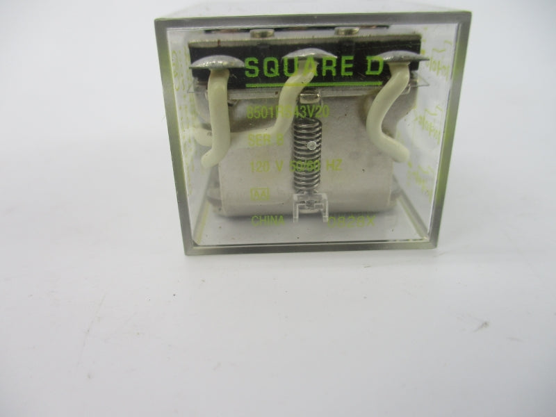 SQUARE D 8501RS43V20 SER. B 120V 10A NSNP
