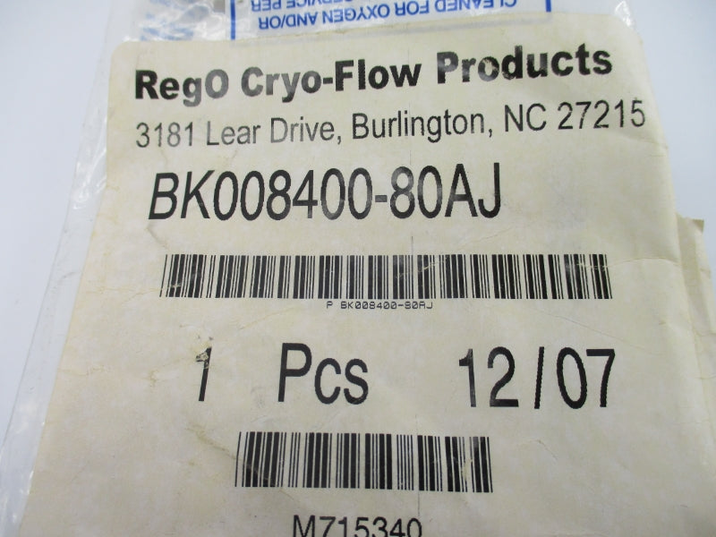 REGO BK008400-80AJ NSMP