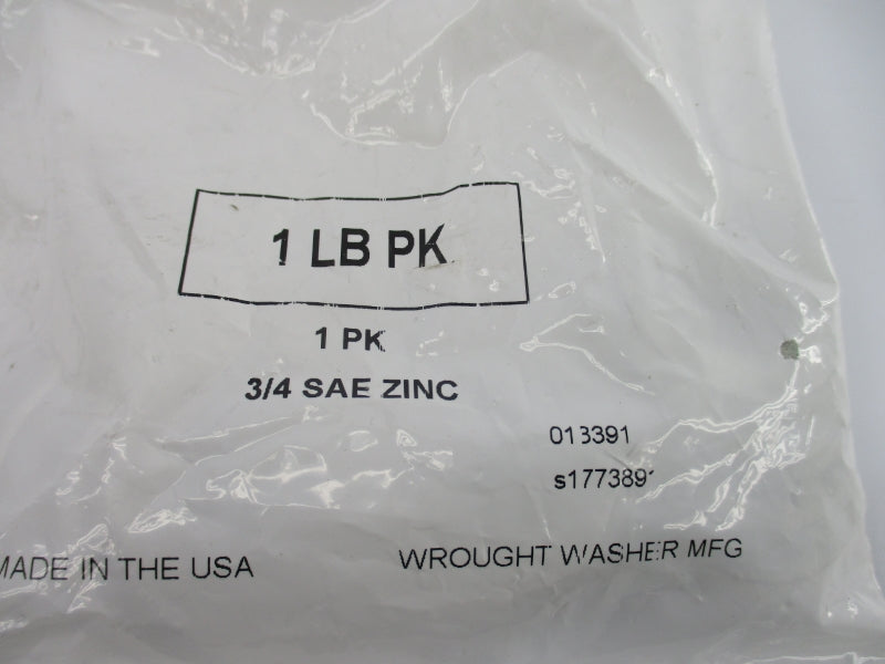 WROUGHT WASHER 3/4SAEZINC NSMP