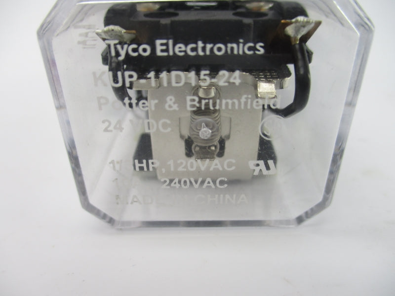 TYCO ELECTRONICS KUP-11D15-24 24VDC 10A UNMP