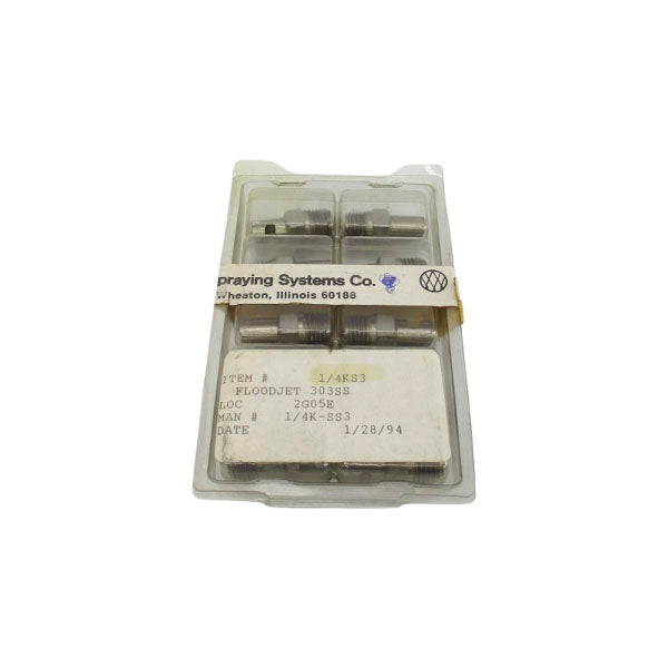 SPRAYING SYSTEMS 1/4K-SS3 (PKG OF 10) NSMP