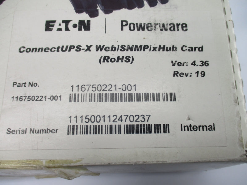 EATON 116750221-001 REV. 19 NSMP