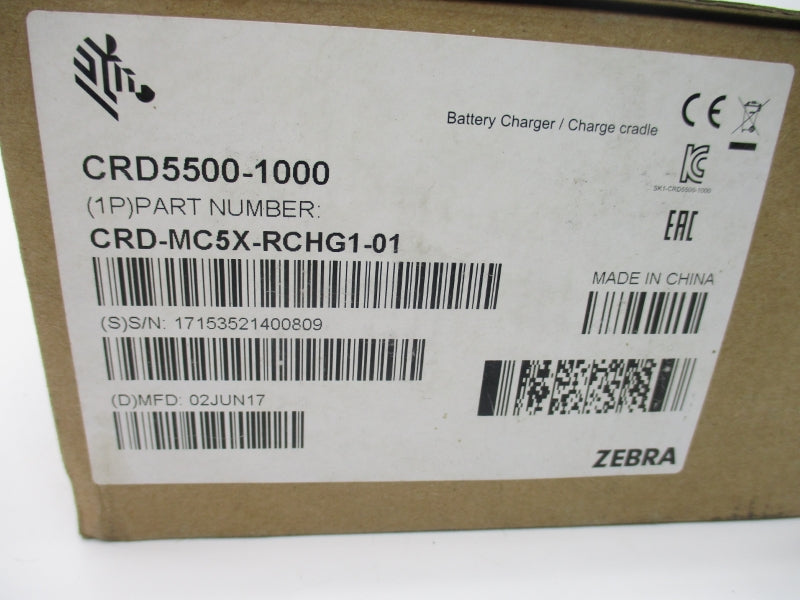 ZEBRA CRD-MC5X-RCHG1-01 CRD5500-1000 12V 4.16A NSMP