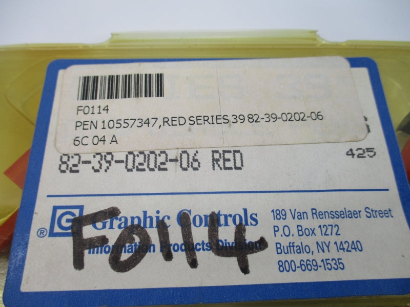 GRAPHIC CONTROLS 82-39-0202-06 (PKG OF 6) NSMP