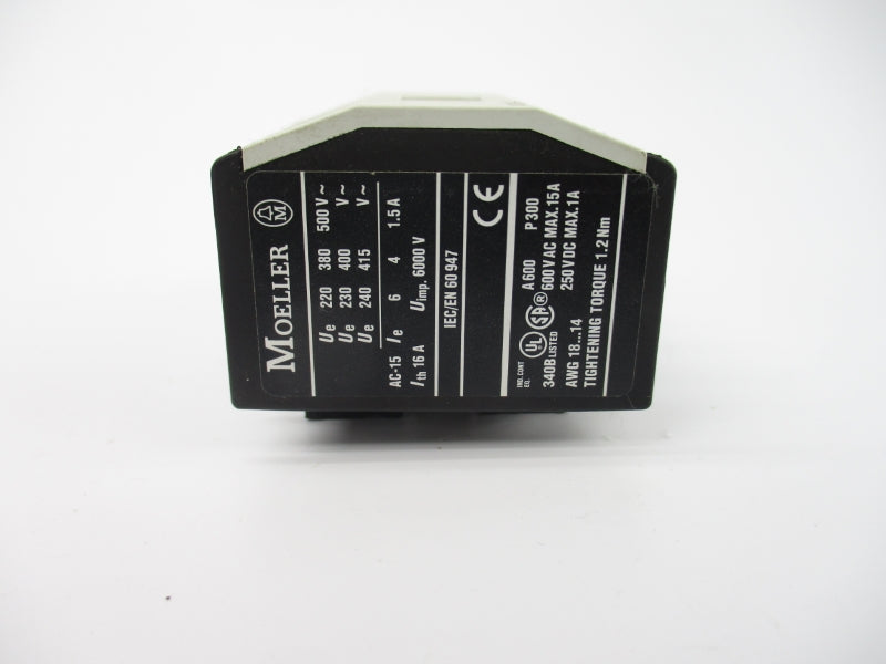 KLOCKNER MOELLER 40DIL 600VAC 15A NSNP