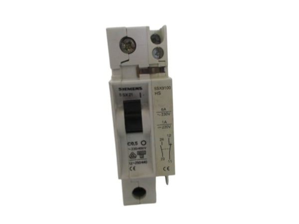 SIEMENS 5SX21 CIRCUIT BREAKER UNMP