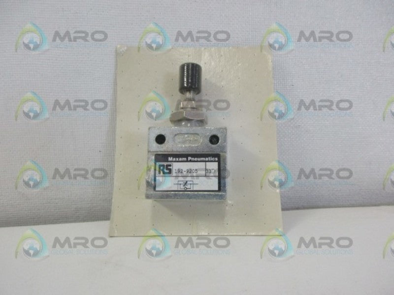 RS COMPONENTS 192-9205 MAXAM PNEUMATICS  NSMP