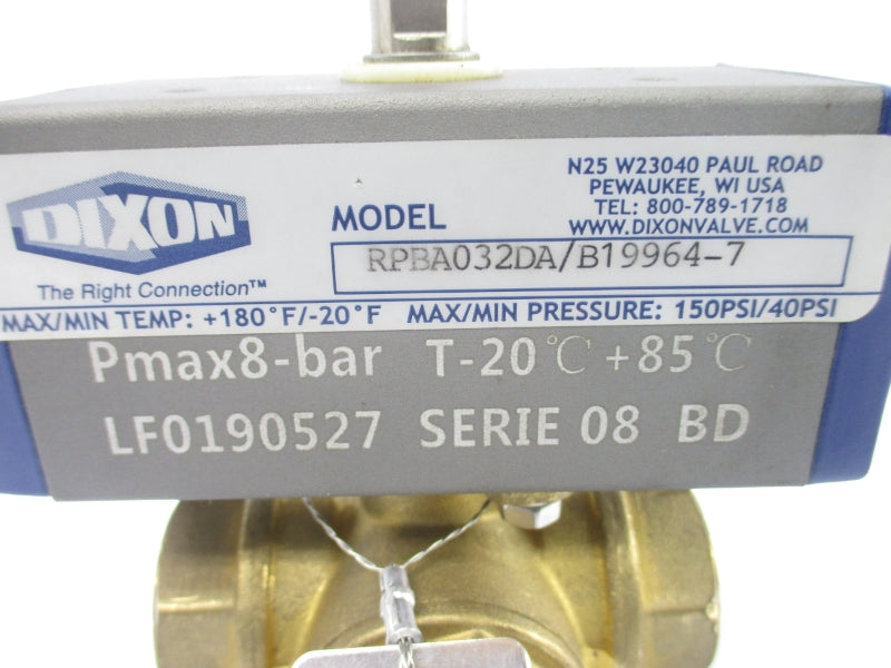 DIXON RPBA032DA/B19964-7 40-150PSI NSNP