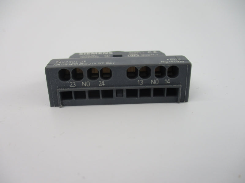 SIEMENS 3RV2901-2F 240VAC 2.5A NSNP