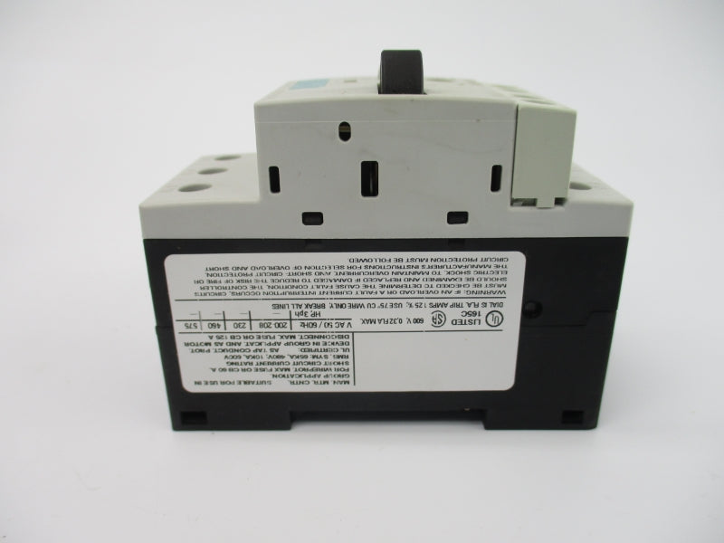SIEMENS 3RV1011-0DA15 600V 0.22-0.32A NSMP
