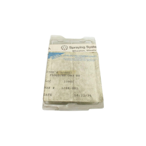 SPARYING SYSTEMS 1/8K-SS1 (PKG OF 10) NSMP