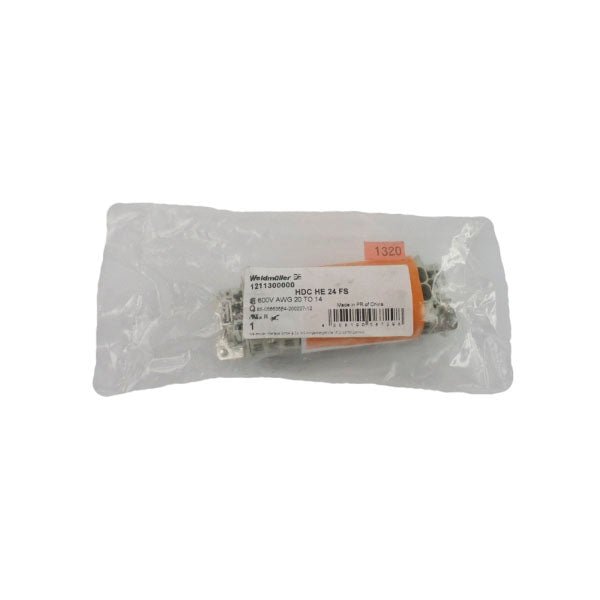 WEIDMULLER HDCHE24FS 1211300000 600V NSMP