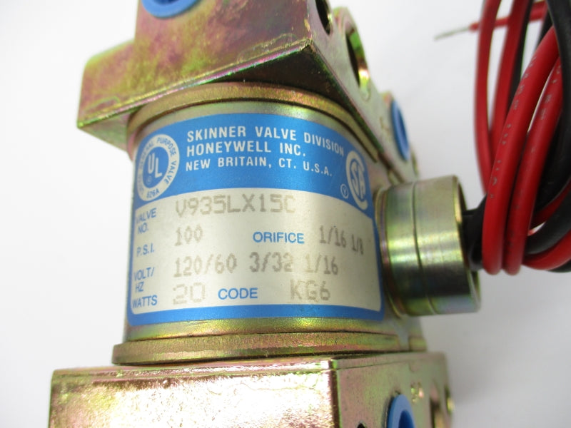 SKINNER VALVE V935LX15C 120V 100PSI NSNP