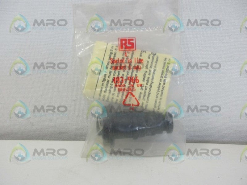 RS COMPONENTS 483-966 SEALED IN LINE SOCKET 6WAY  NSMP