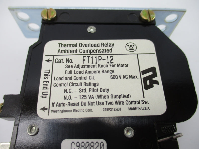 WESTINGHOUSE FT11P-12 600VAC NSNP