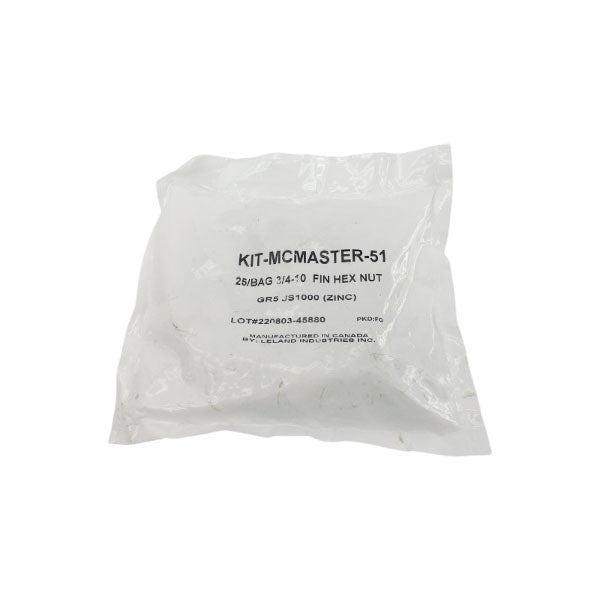 LELAND INDUSTRIES KIT-MCMASTER-51 GR5JS1000 (PKG OF 25) NSMP