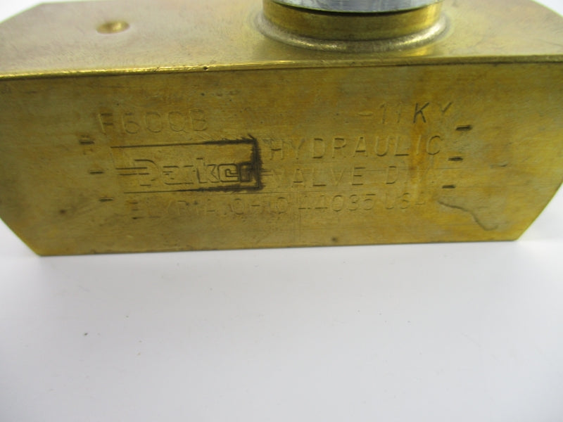 PARKER F600B-11KY 2000PSI NSNP