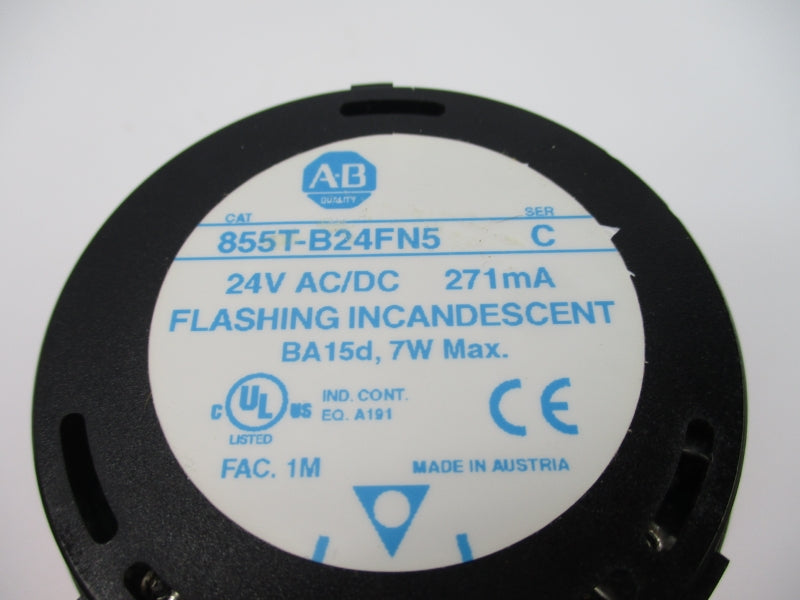 ALLEN BRADLEY 855T-B24FN5 SER. C 24VAC/DC NSNP