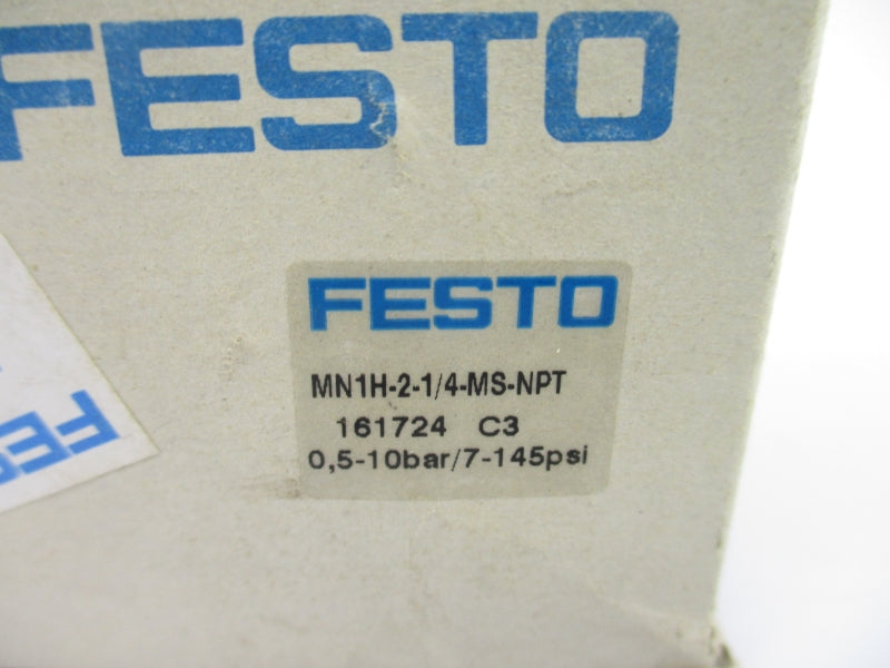 FESTO MN1H-2-1/4-MS-NPT 161724 7-145PSI NSMP
