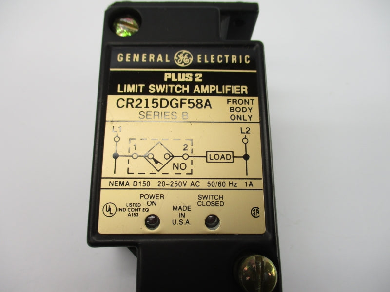 GENERAL ELECTRIC CR215DGF58A SER. B 20-250VAC NSNP