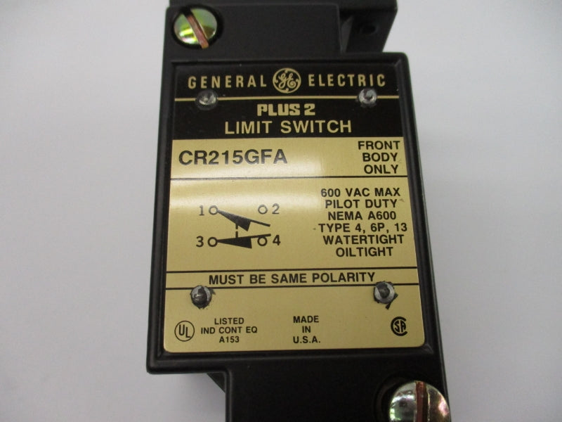 GENERAL ELECTRIC CR215GFA 600VAC NSNP