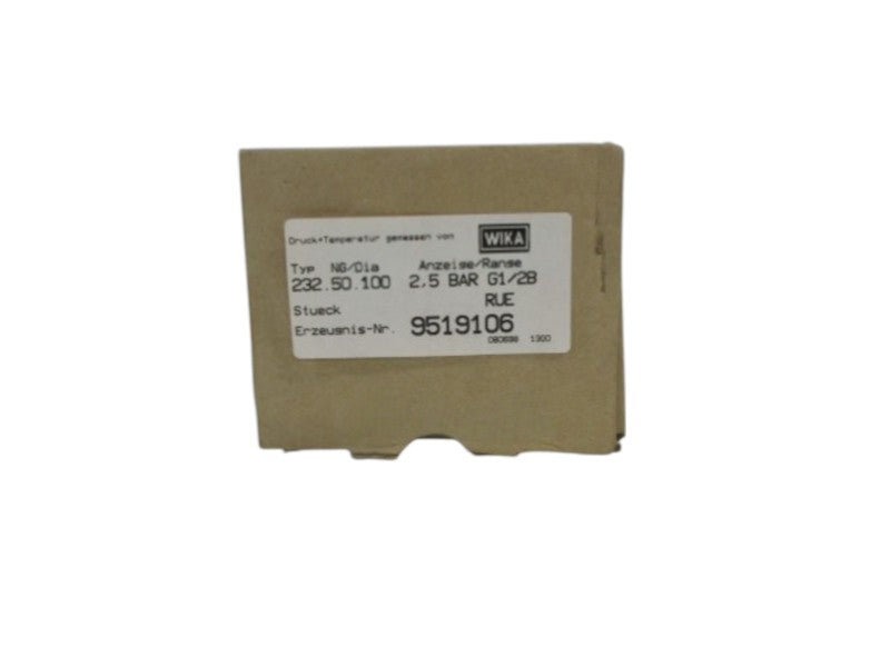 WIKA 9519106 0-2.5 BAR  NSMP