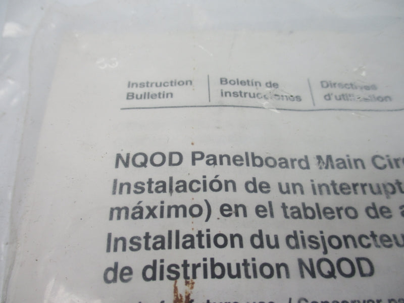 SQUARE D NQOD NSMP