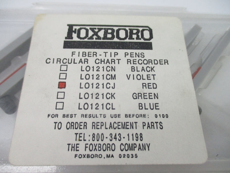 FOXBORO L0121CJ (PKG OF 6) NSMP