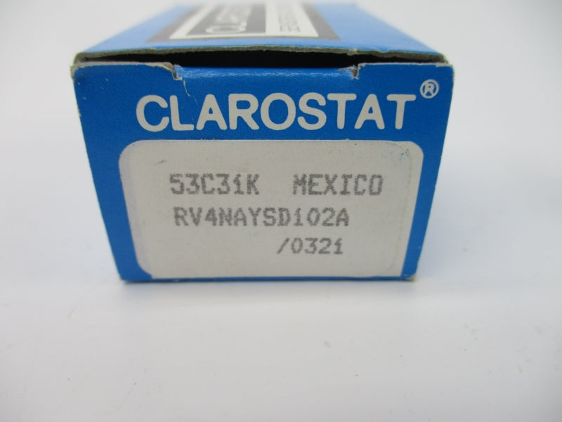 CLAROSTAT RV4NAYSD102A 53C31K NSMP